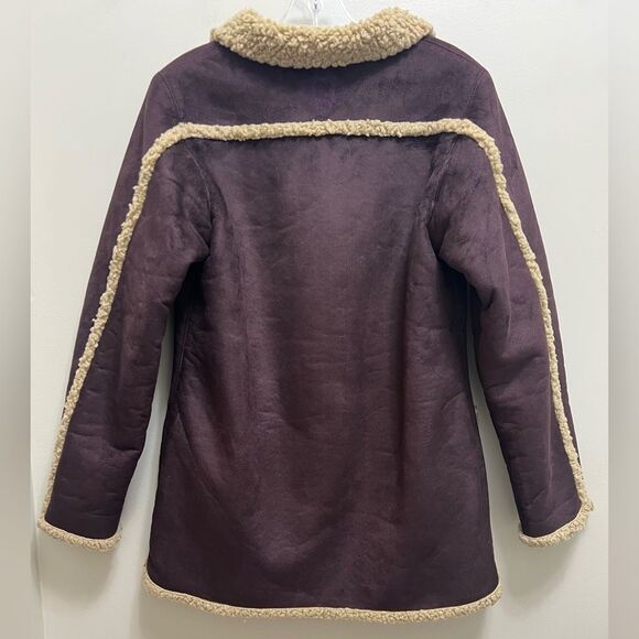 Carhartt Boulder Jacket Parka Suede Sherpa Size S - Picture 3 of 9